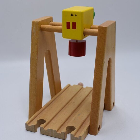 Container Terminal Wooden Railway Trains and Ships Thomas & Friends? Brio? Ikea? - Picture 7 of 8